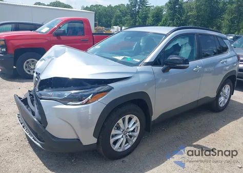 2025 Toyota Corolla Cross Le из США, поврежденный, VIN 7MUCAABG4SV124806